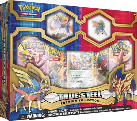 pokemon true steel premium collection box|pokemon true steel zacian.